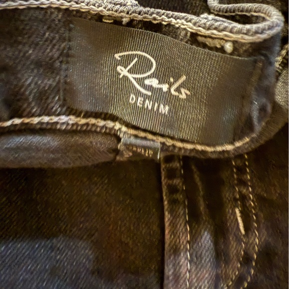 NWT Rails Manhattan Black Denim Skirt, Size 30 - Picture 10 of 10